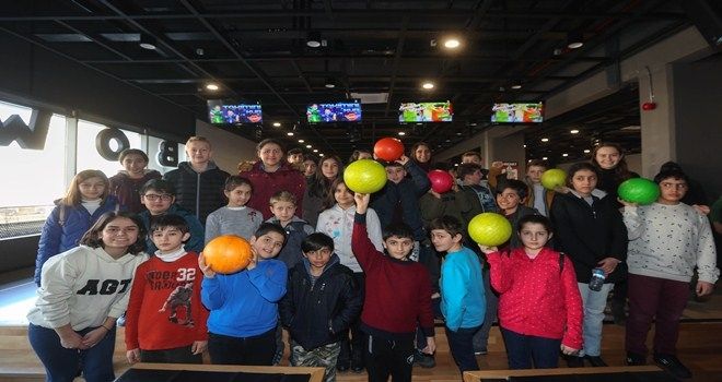 İlk kez bowlingle tanıştılar