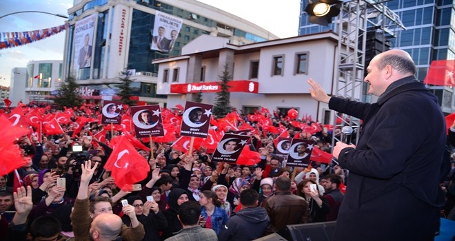 İçişleri Bakanı Soylu Kahramankazan´da