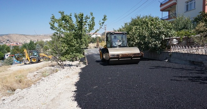 Beypazarı´nın Sokaklarına 2 Ayda 800 Ton Asfalt