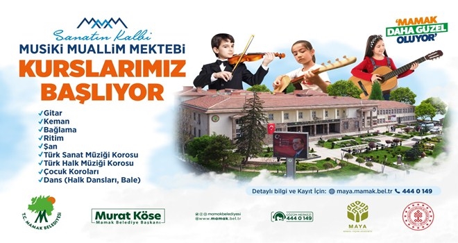 Musiki Muallim Mektebi´nde Kurslar Başlıyor