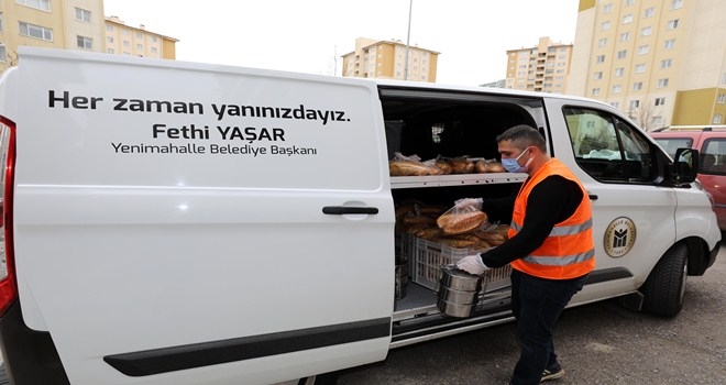 Yenimahalle´de Ramazan dayanışması