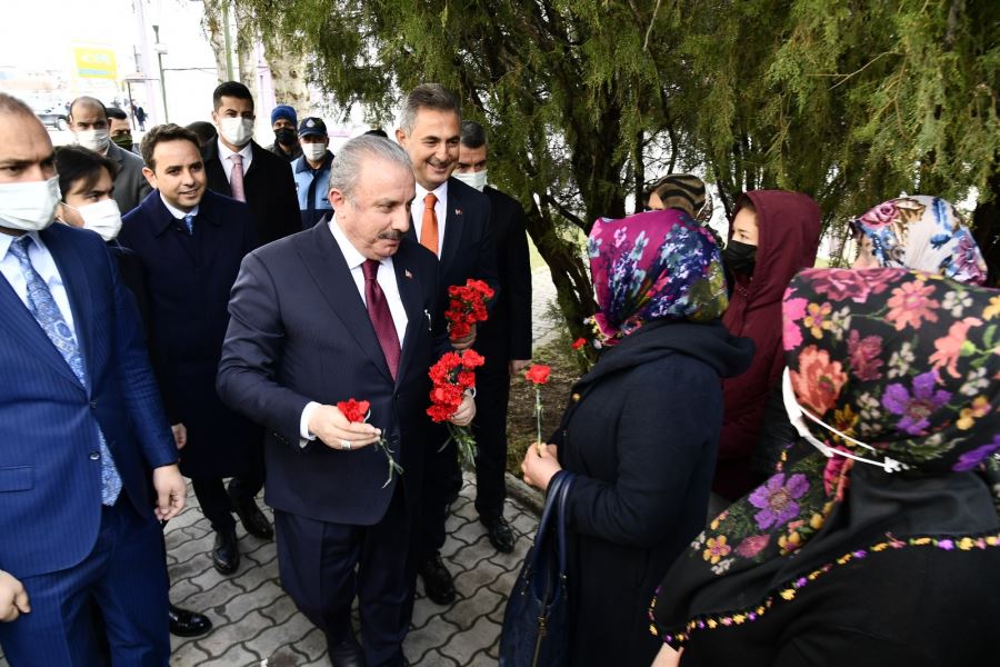 MAKKOP TBMM Başkanı Mustafa Şentop’u ağırladı