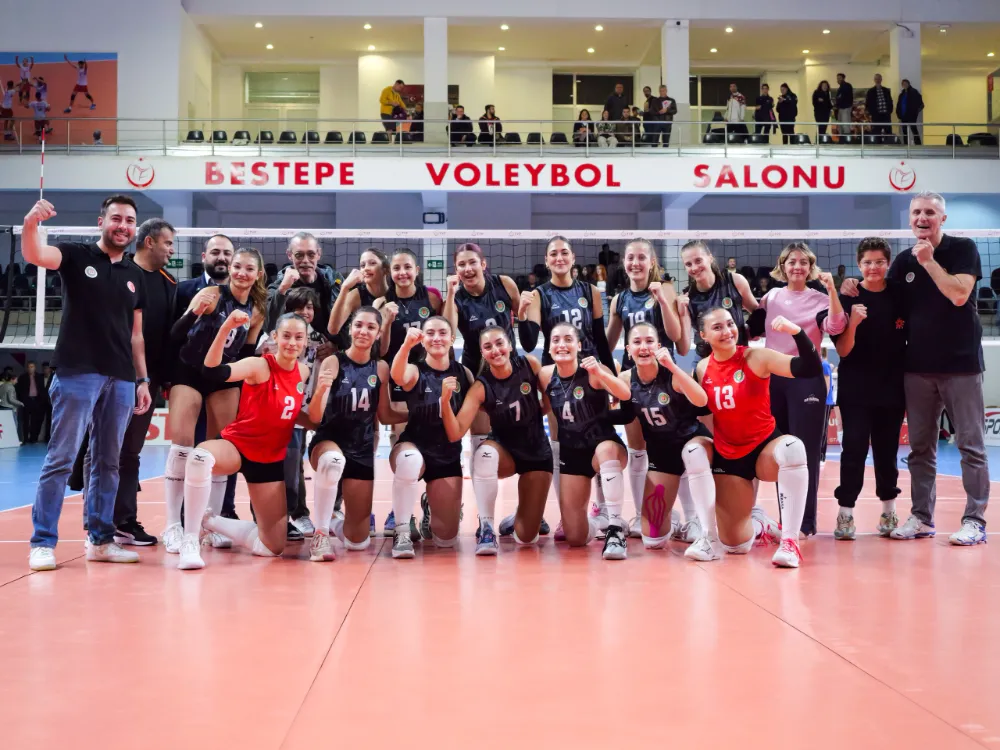 ETİMESGUT BELEDİYESİ VOLEYBOL  TAKIMINDAN 3-0’LIK GALİBİYET