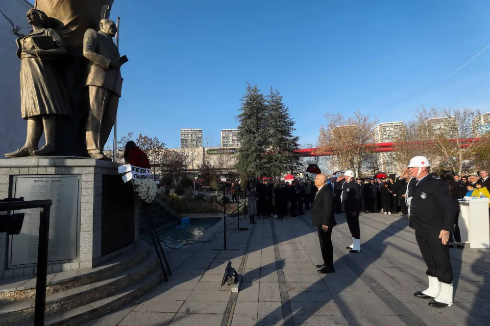 Yenimahalleliler Mustafa Kemal’i andı