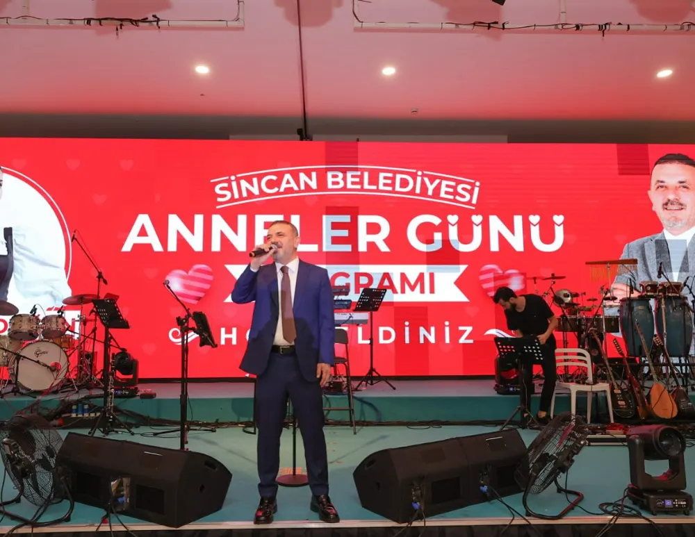 SİNCAN’DA ANNELER GÜNÜNE ÖZEL KONSER