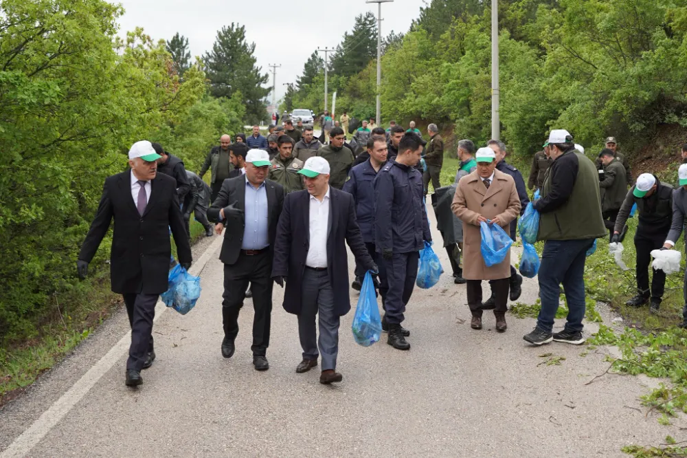 Kızılcahamam ’da Orman Benim Kampanyası yapıldı