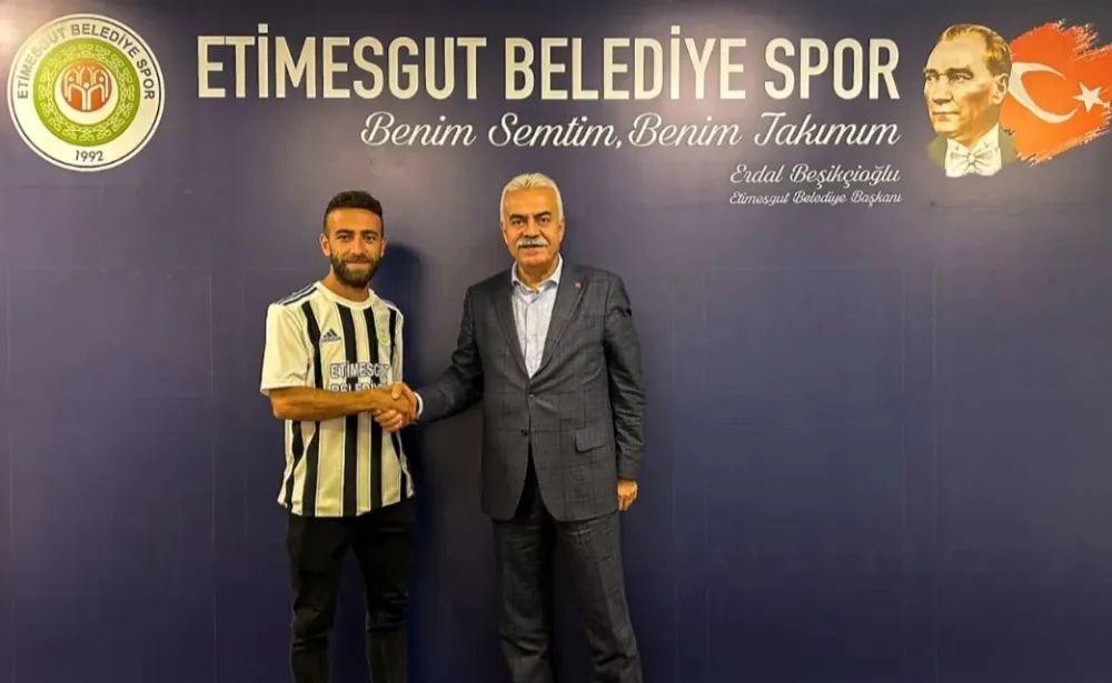 ETİMESGUT BELEDİYESPOR İÇ TRANFERDE TURAN YILMAZ İLE SÖZLEŞME YENİLEDİ