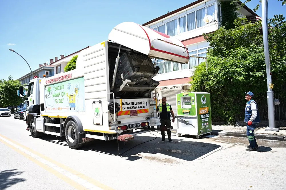 Mamak Belediyesinden Çöp Saati Uyarısı