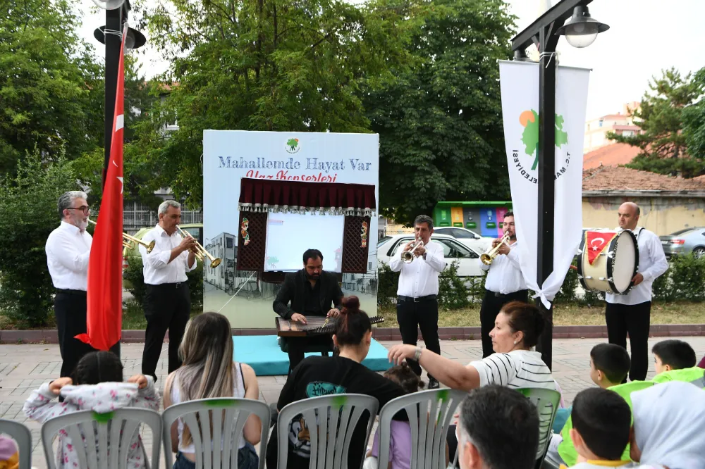 Mamak’ta Yaz Akşamları Mahalle Konseriyle Renkleniyor