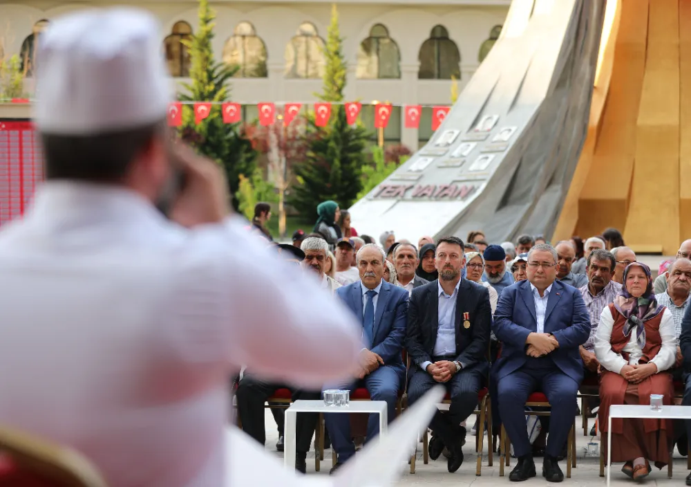 15 TEMMUZ ŞEHİTLERİ KEÇİÖREN’DE ANILDI