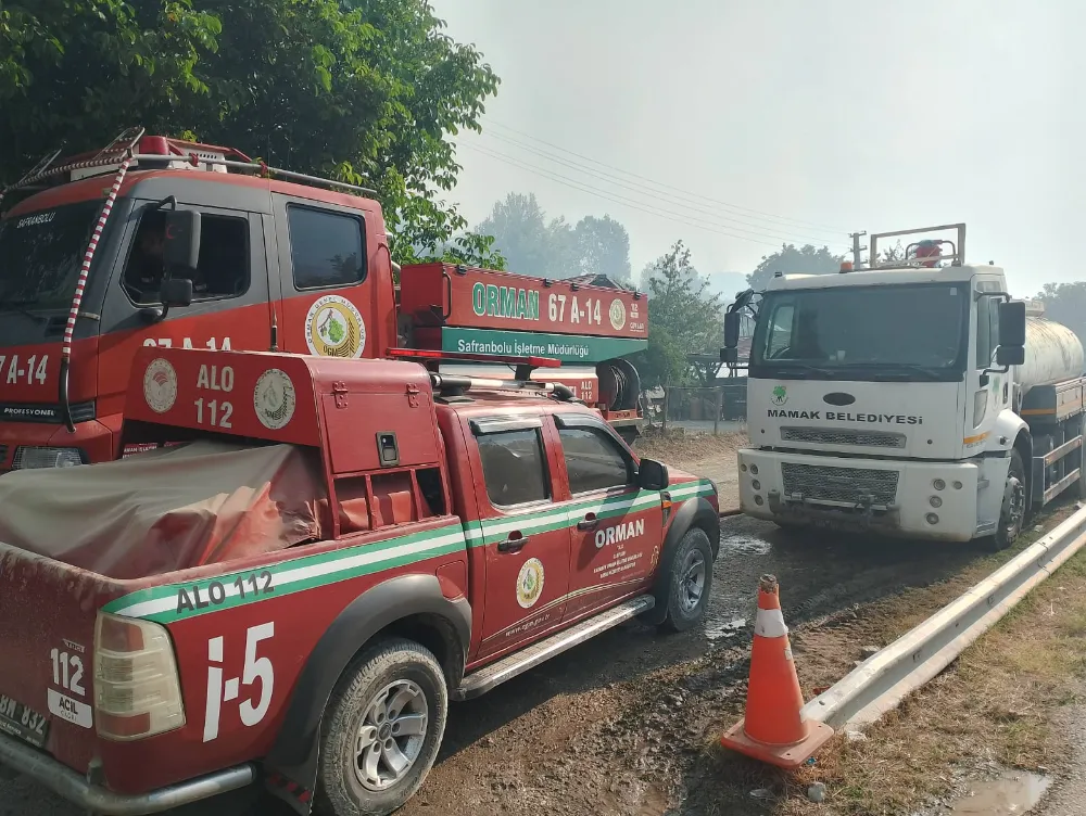 Mamak Belediyesinden Bolu’daki Yangın Çalışmalarına Destek