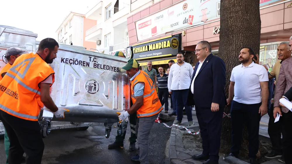 KEÇİÖREN’DE ÇÖP SORUNU TARİHE KARIŞIYOR 