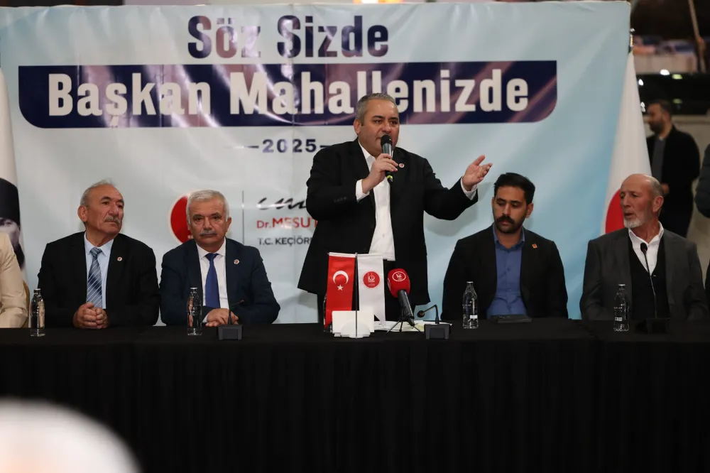 MAHALLE BULUŞMALARINA KEÇİÖREN’DE VATANDAŞLARDAN YOĞUN İLGİ