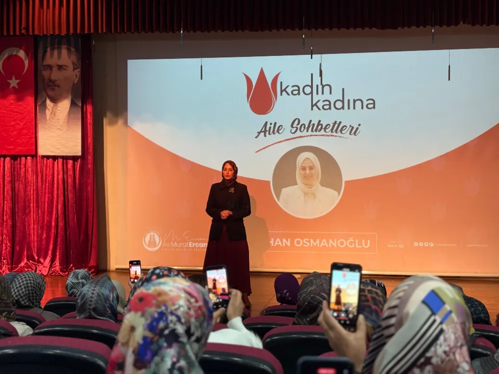 NİLHAN OSMANOĞLU SİNCANLI KADINLARLA BULUŞTU