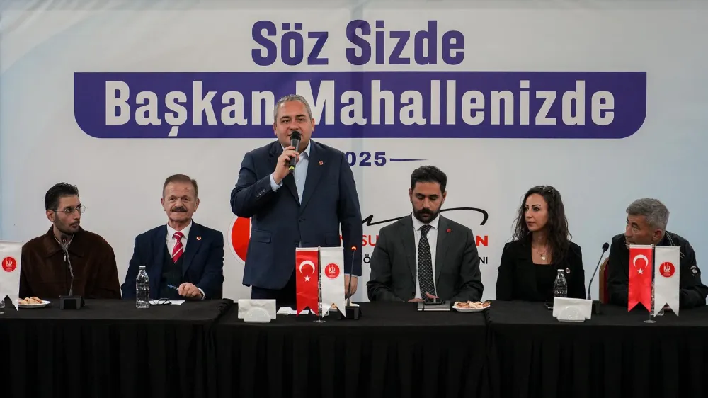 KEÇİÖREN’DEKİ MAHALLE BULUŞMALARINDA SÖZ VATANDAŞIN 