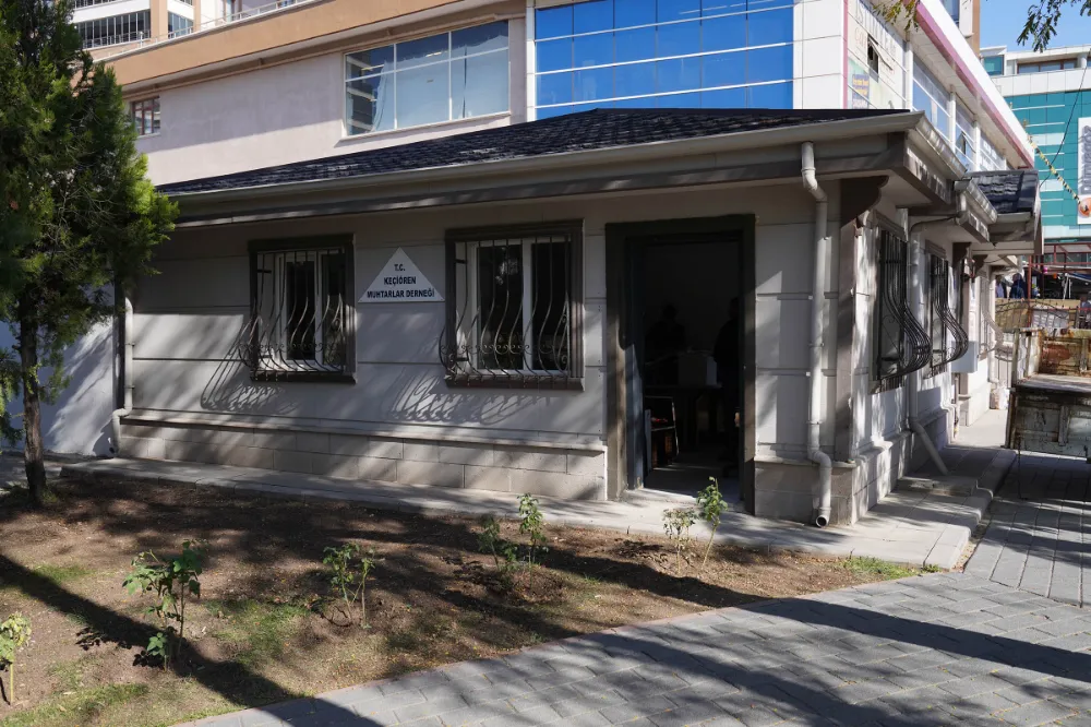 KEÇİÖREN MUHTARLAR DERNEĞİ HİZMET BİNASI TÖRENLE AÇILDI
