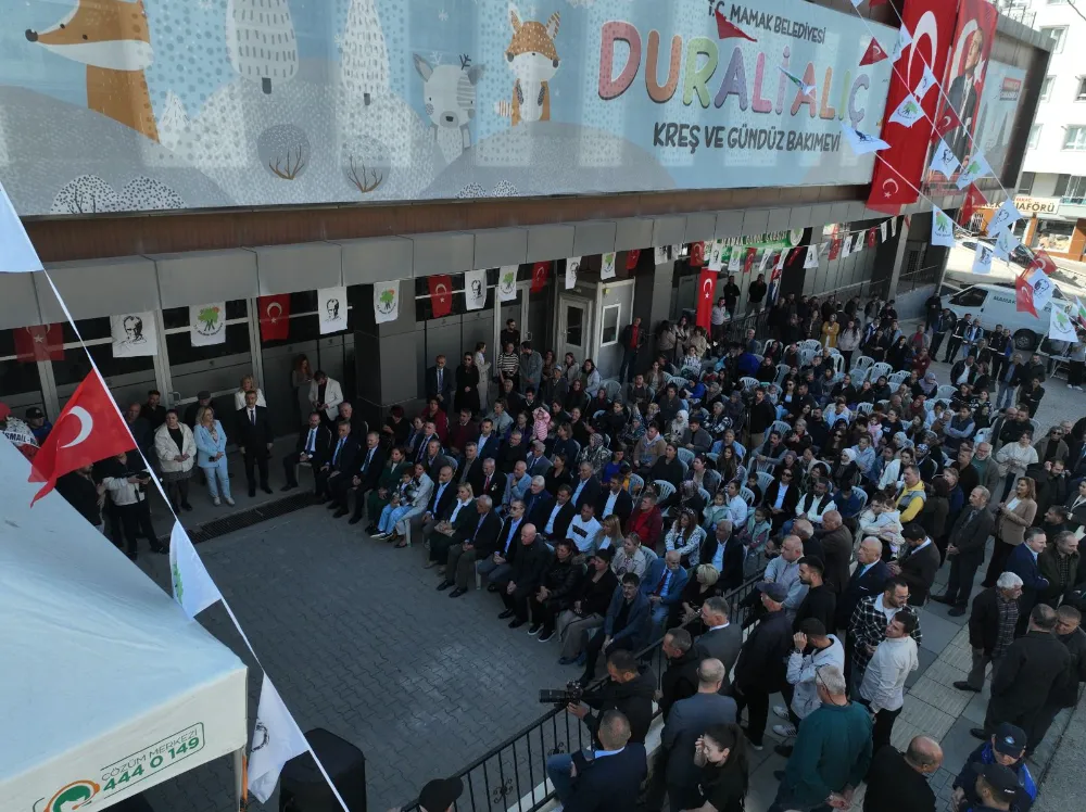 Mamak’ta Durali Alıç Kreş ve Gündüz Bakımevi Açıldı