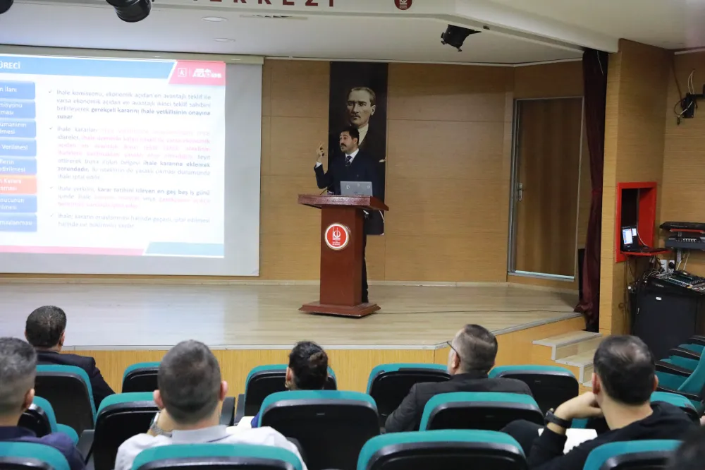 KEÇİÖREN BELEDİYESİ PERSONELİNE KAMU İHALE EĞİTİMİ