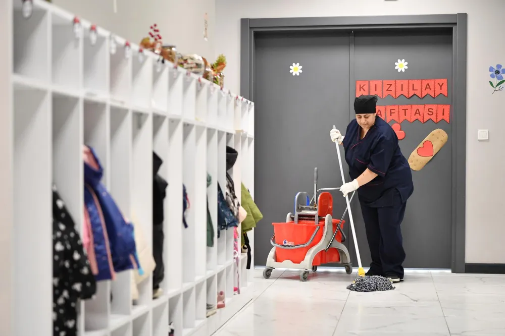 Kreşlerde Hijyen Seferberliği Başladı