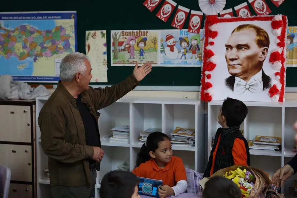 Başkan Şahin’den 24 Kasım Öğretmenler Günü Ziyareti 
