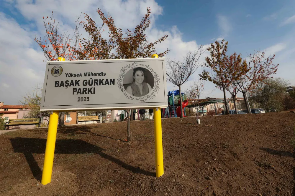 Yenimahalle’de Başak Gürkan Parkı Açıldı