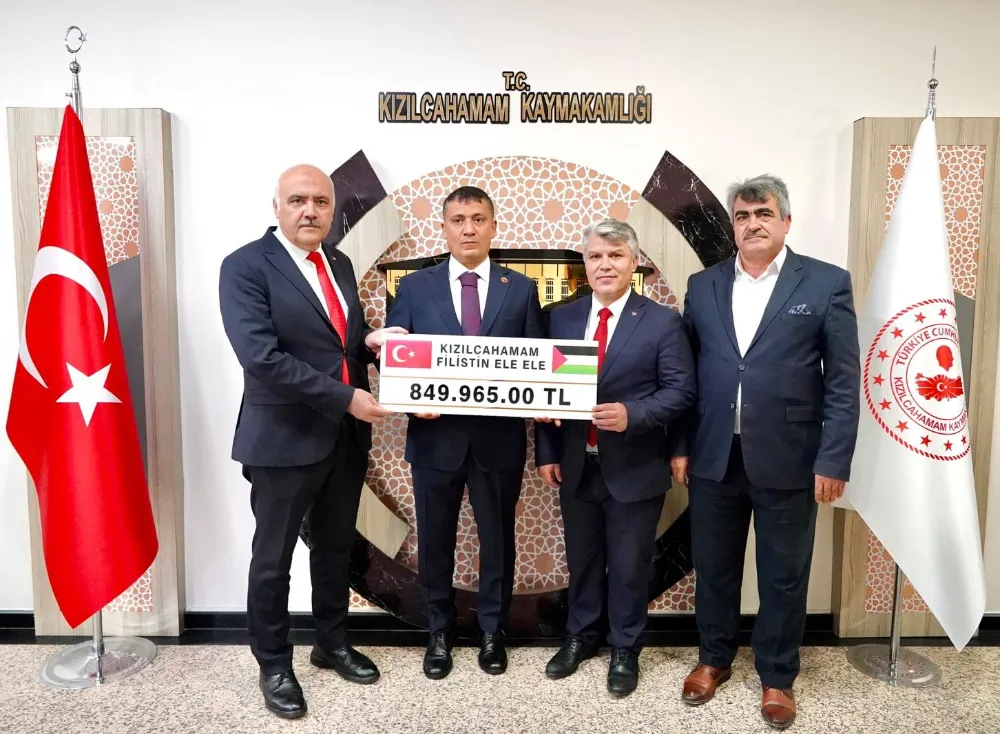 Kızılcahamam’dan Gazze’ye Gönül Köprüsü