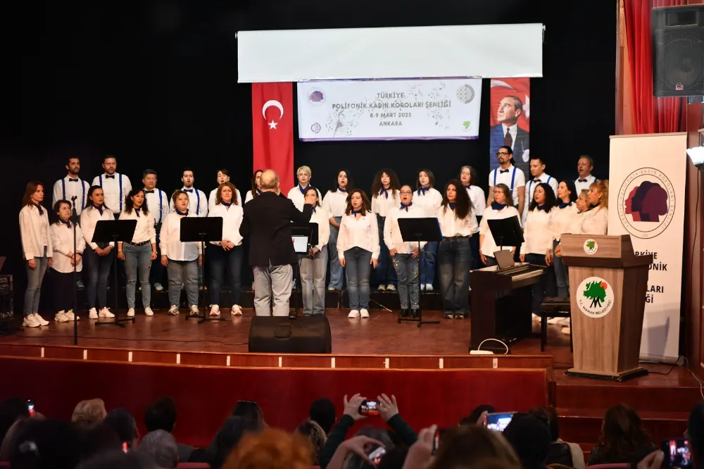 Kadın Koroları Mamak’ta Sahne Aldı