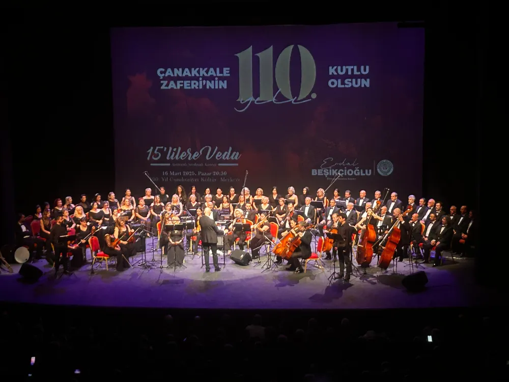 ETİMESGUT BELEDİYESİNDEN ÇANAKKALE ZAFERİNİN 110. YILINDA SENFONİK KONSER