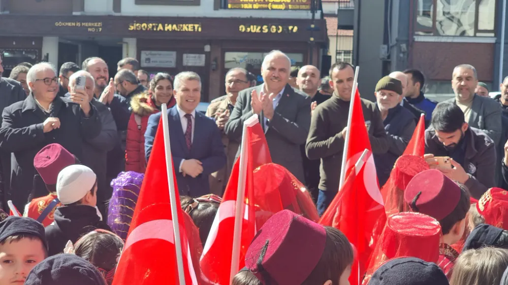 Kızılcahamam’da Miniklerin Dualarıyla  Ramazan Fener Alayı Coşkusu