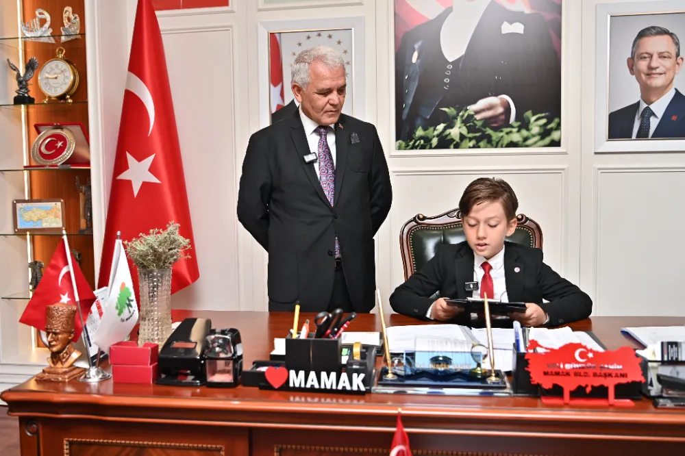 Başkanlık Koltuğu Çocukların Oldu