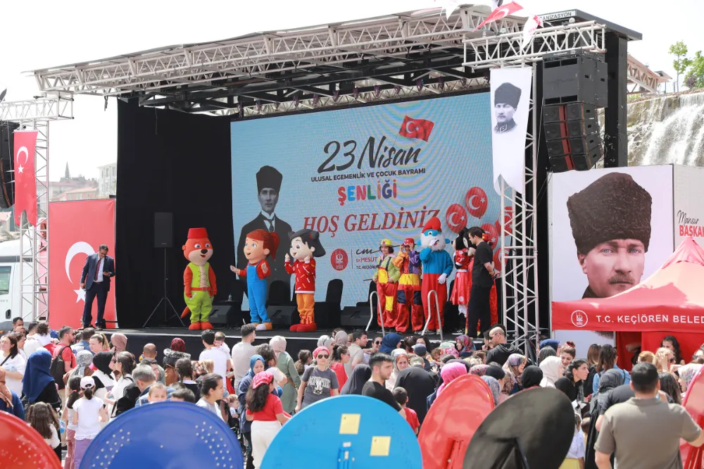 23 NİSAN COŞKUSU KEÇİÖREN