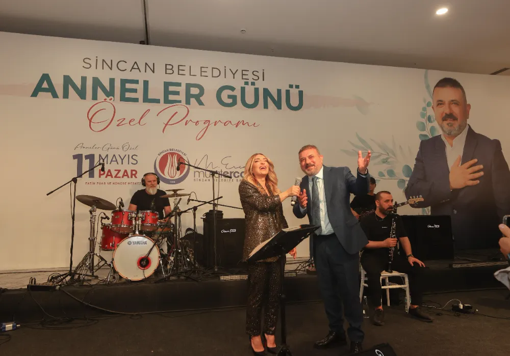 SİNCAN’DA ANNELER GÜNÜ COŞKUYLA KUTLANDI