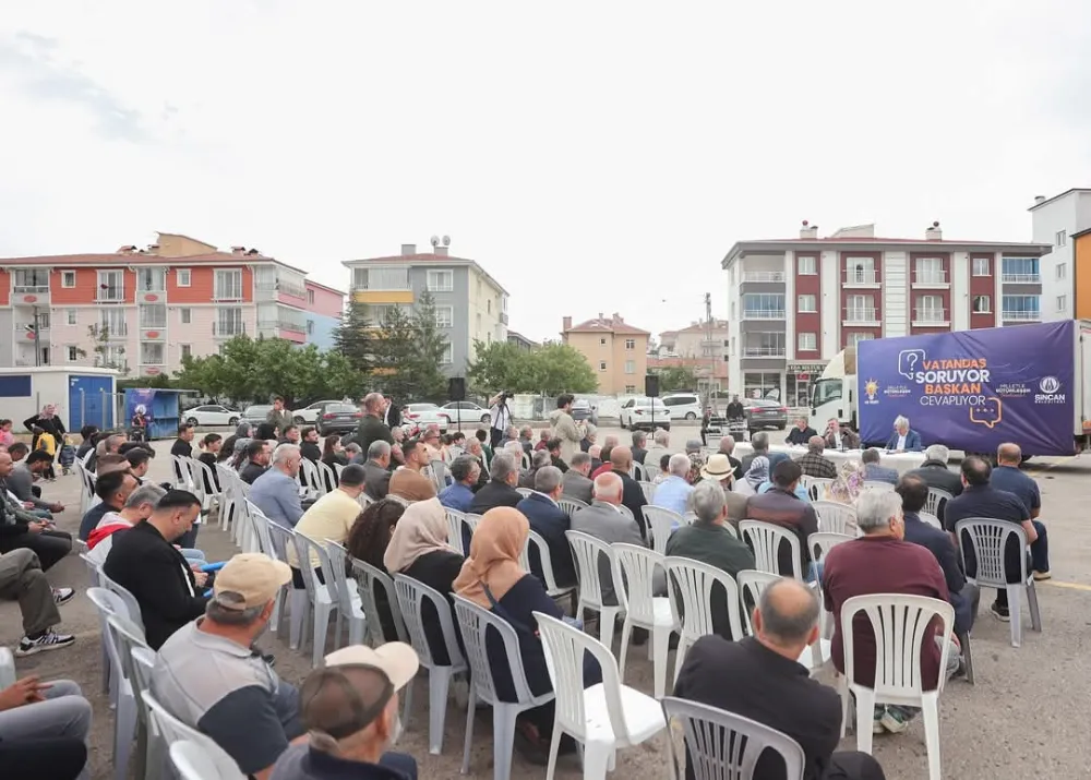 MENDERES MAHALLESİ SAKİNLERİ BAŞKAN ERCAN’LA BULUŞTU
