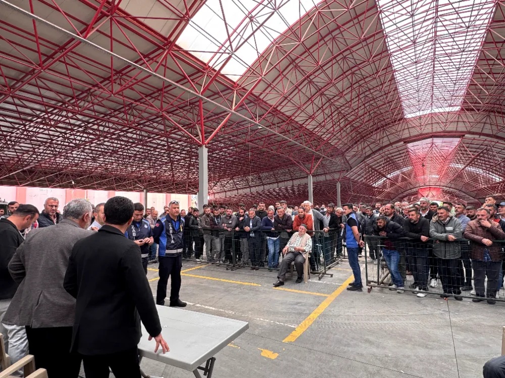 SİNCAN’DA KURBAN SATIŞ YERLERİ KURA İLE DAĞITILDI