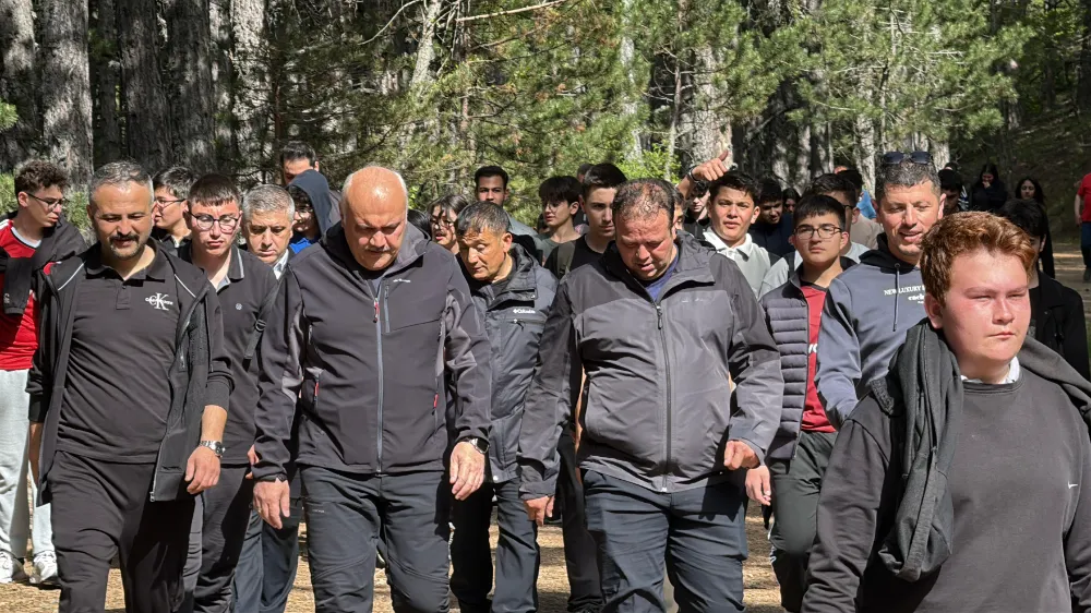 Kızılcahamam’da Gençlik Yürüyüşü Coşkusu