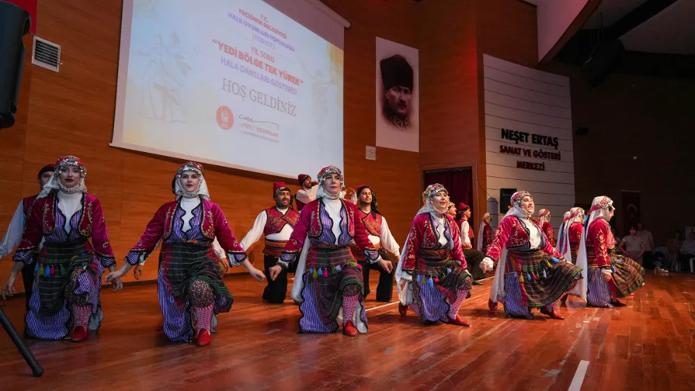 YEDİ BÖLGE TEK YÜREK GÖSTERİSİNE BÜYÜK İLGİ  