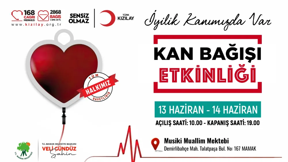 Kan ver, umut ol