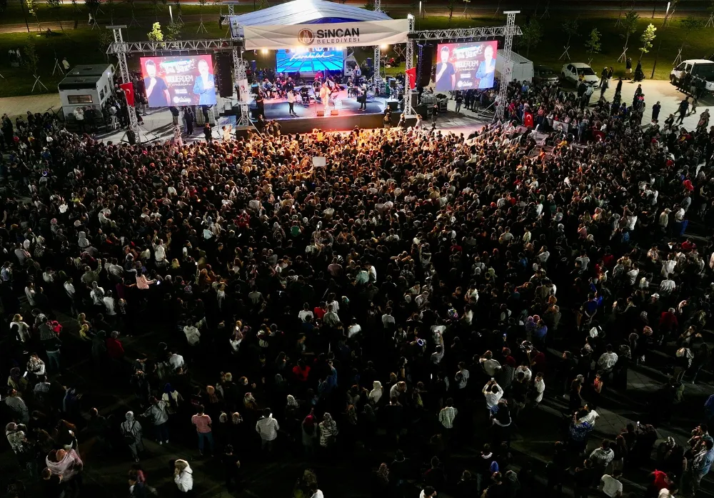 SİNCAN PARK’TA VELİ ERDEM KARAKÜLAH RÜZGARI ESTİ