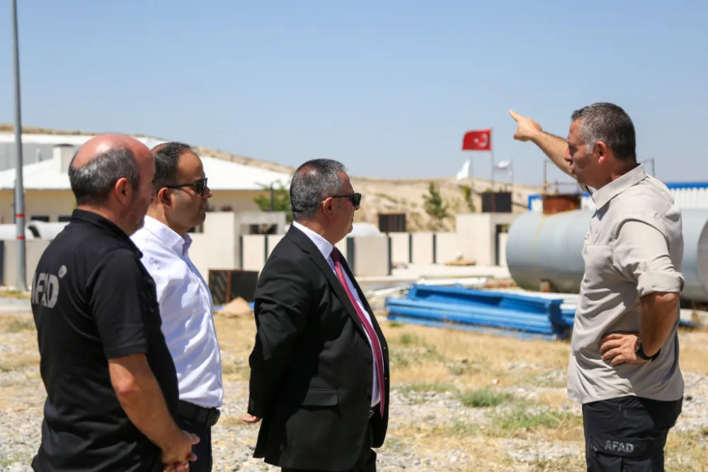 BELEDİYE BAŞKAN YARDIMCISI GÜLTEKİN BAYINDIR, AFAD ETİMESGUT EĞİTİM KAMPÜSÜ’NÜ ZİYARET ETTİ.