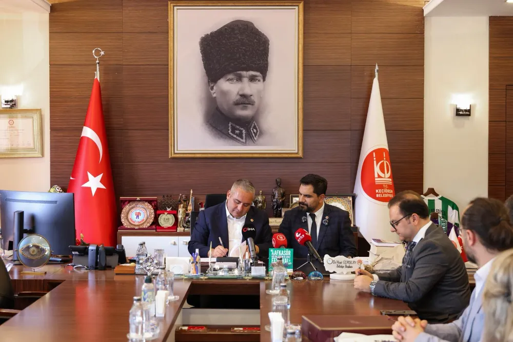 KEÇİÖREN BELEDİYESİ’NDEN SAĞLIKLI KENTLEŞME İÇİN ÜÇ ÖNEMLİ PROTOKOL