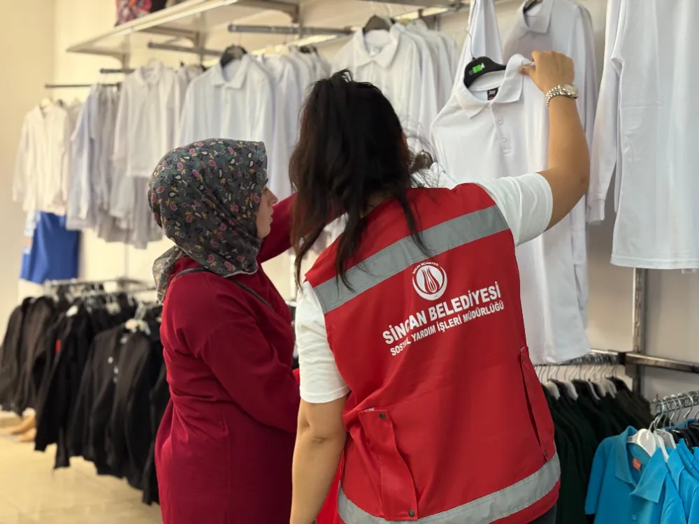 SİNCAN BELEDİYESİNDEN EĞİTİME DESTEK 