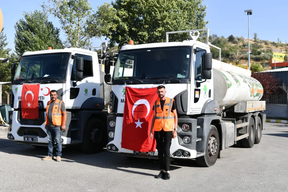 Mamak Belediyesi’nden Karabük’teki Orman Yangınına Destek