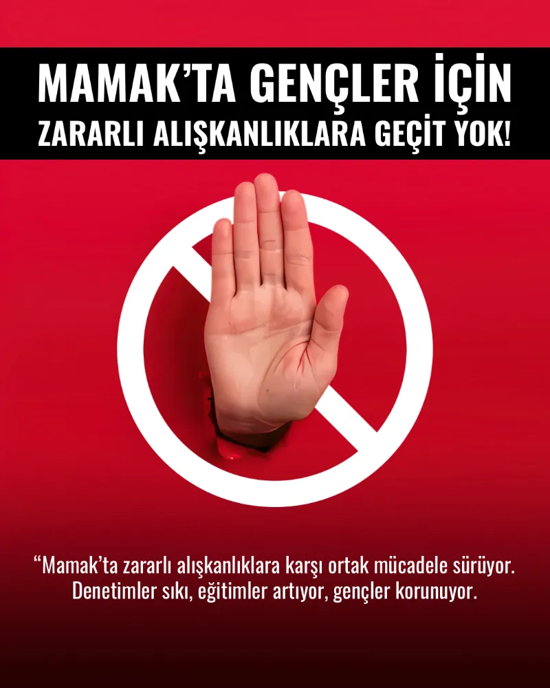 Mamak’ta Gençlerin Sağlığı İçin Denetimler Sıkılaştırıldı