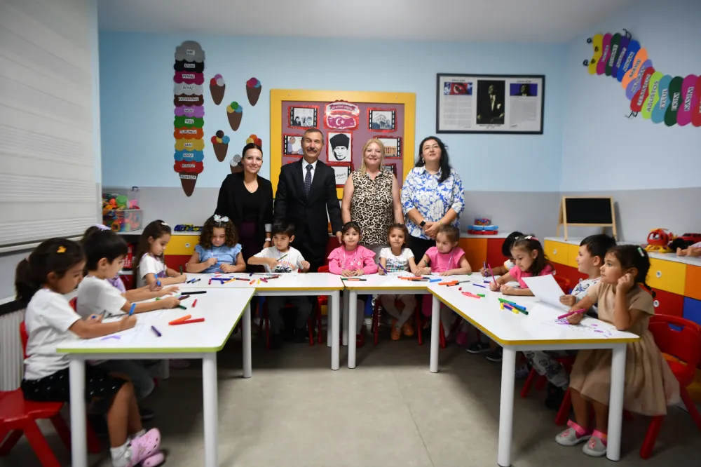 Mamak Belediyesi’nden Kreşlerde Renkli Karşılama